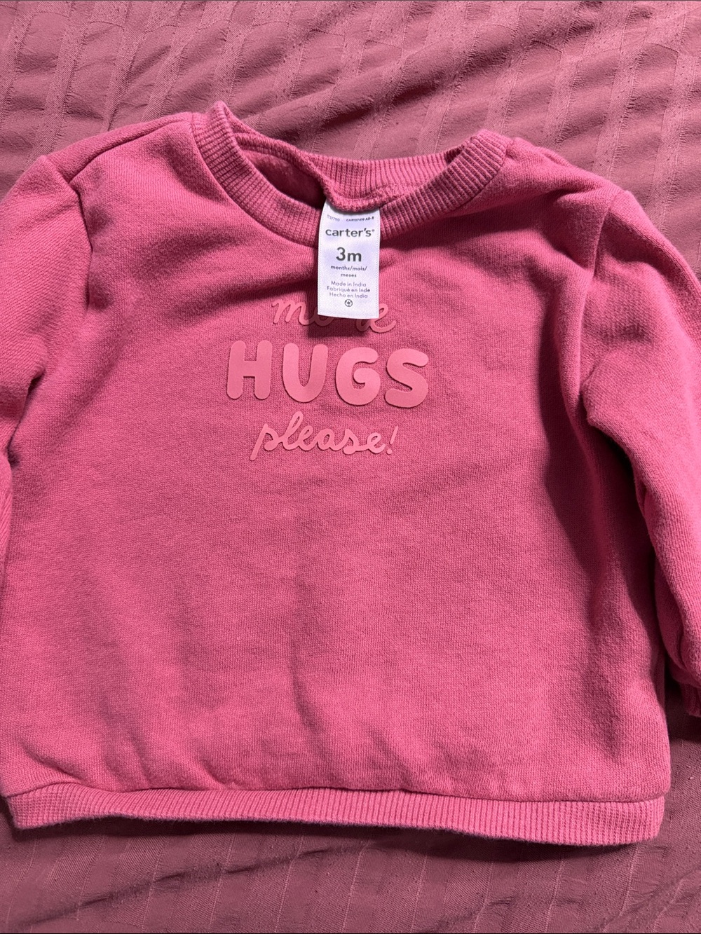 Carter’s Crewneck Sweatshirt For Girls - Picture 2 of 5